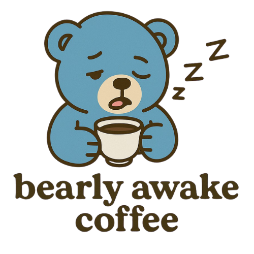 Bearly Awake Coffee Cart Logo