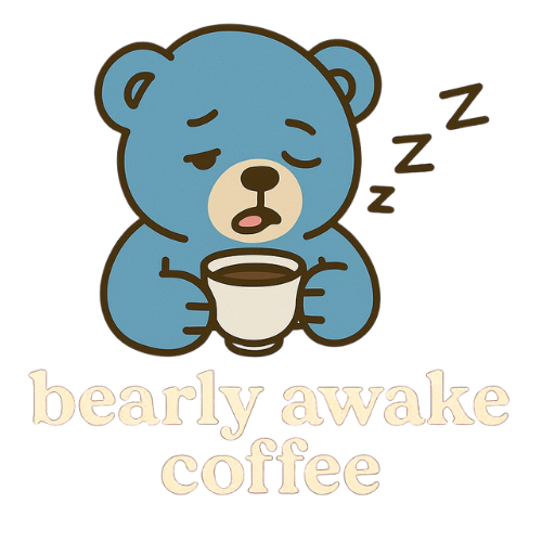 Bearly Awake Coffee Cart Logo